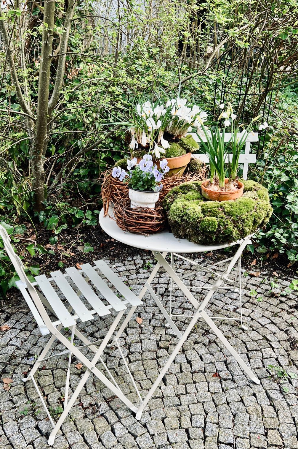 bistro table set "Sand"